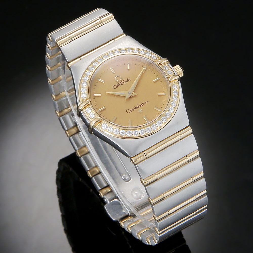 오메가 컨스틸레이션 콤비 풀바 다이아베젤