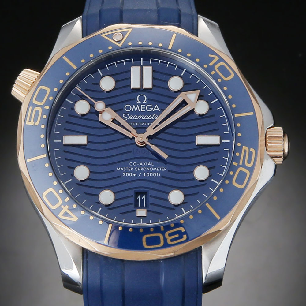 오메가 씨마스터 다이버300 콤비 상세 이미지