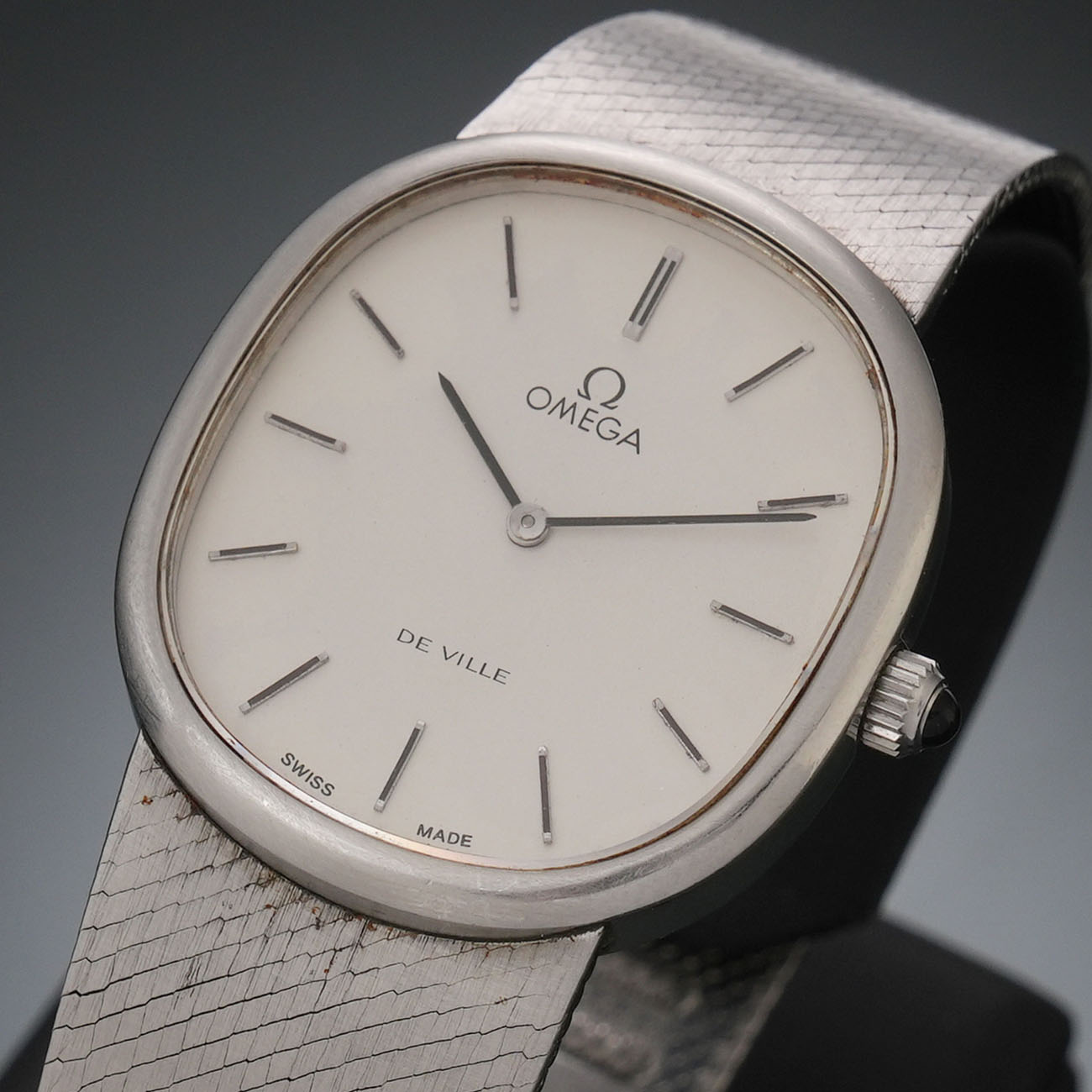 오메가 드빌 프레스티지 남성 수동워치 상세 이미지