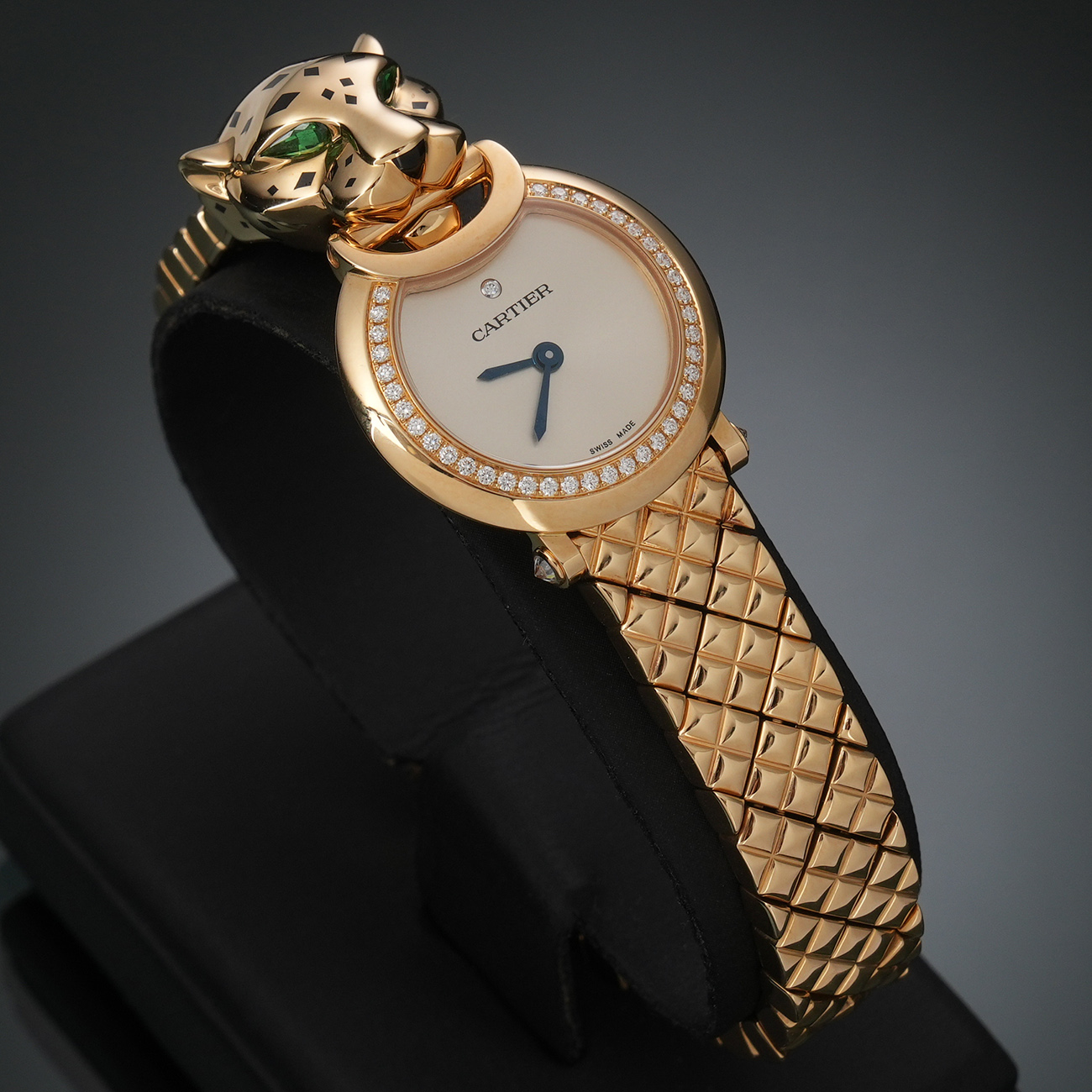 까르띠에 라 팬더 드 까르띠에 다이아 워치 상세 이미지