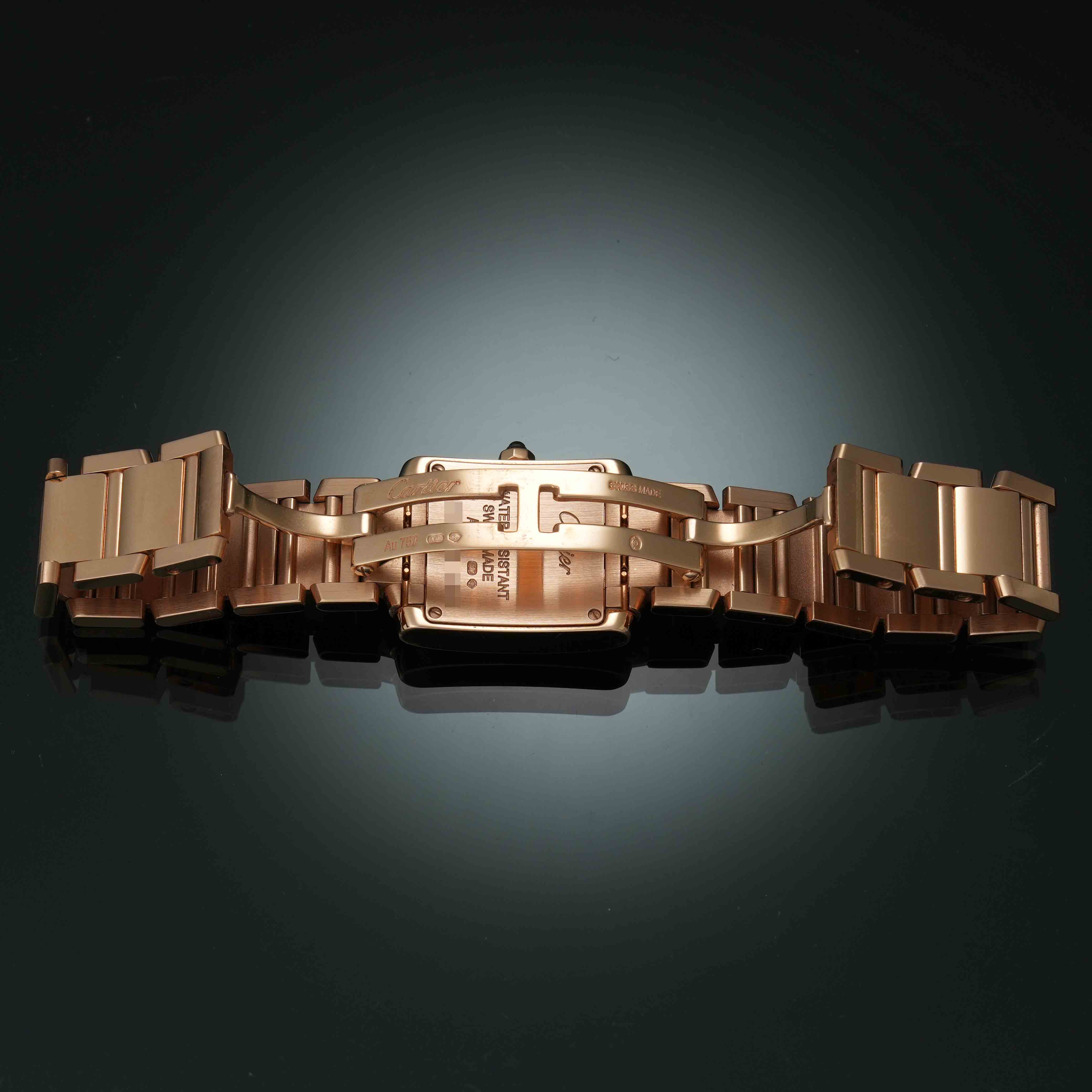 까르띠에 탱크 프랑세즈 스몰 골드