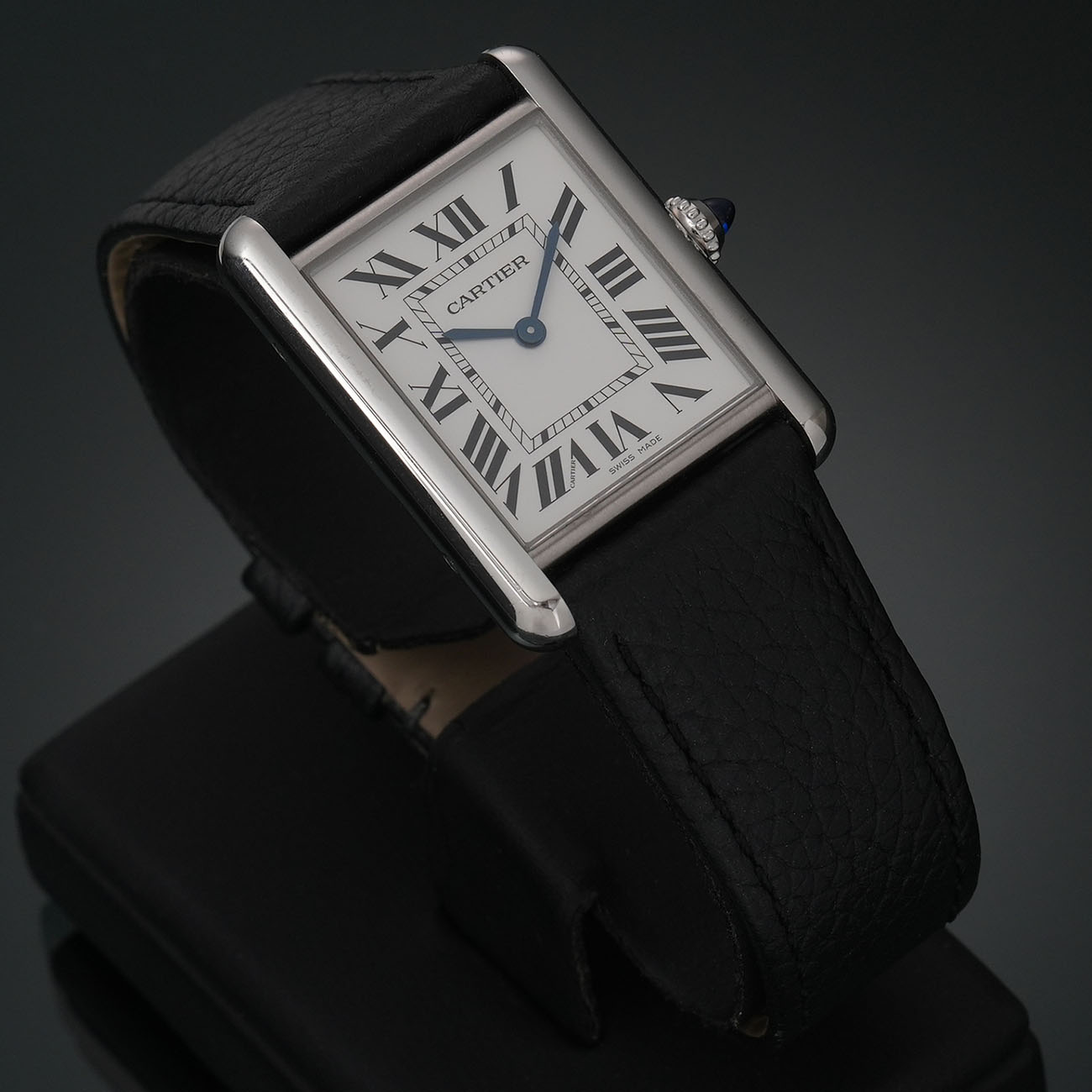 까르띠에 탱크 머스트 라지 워치