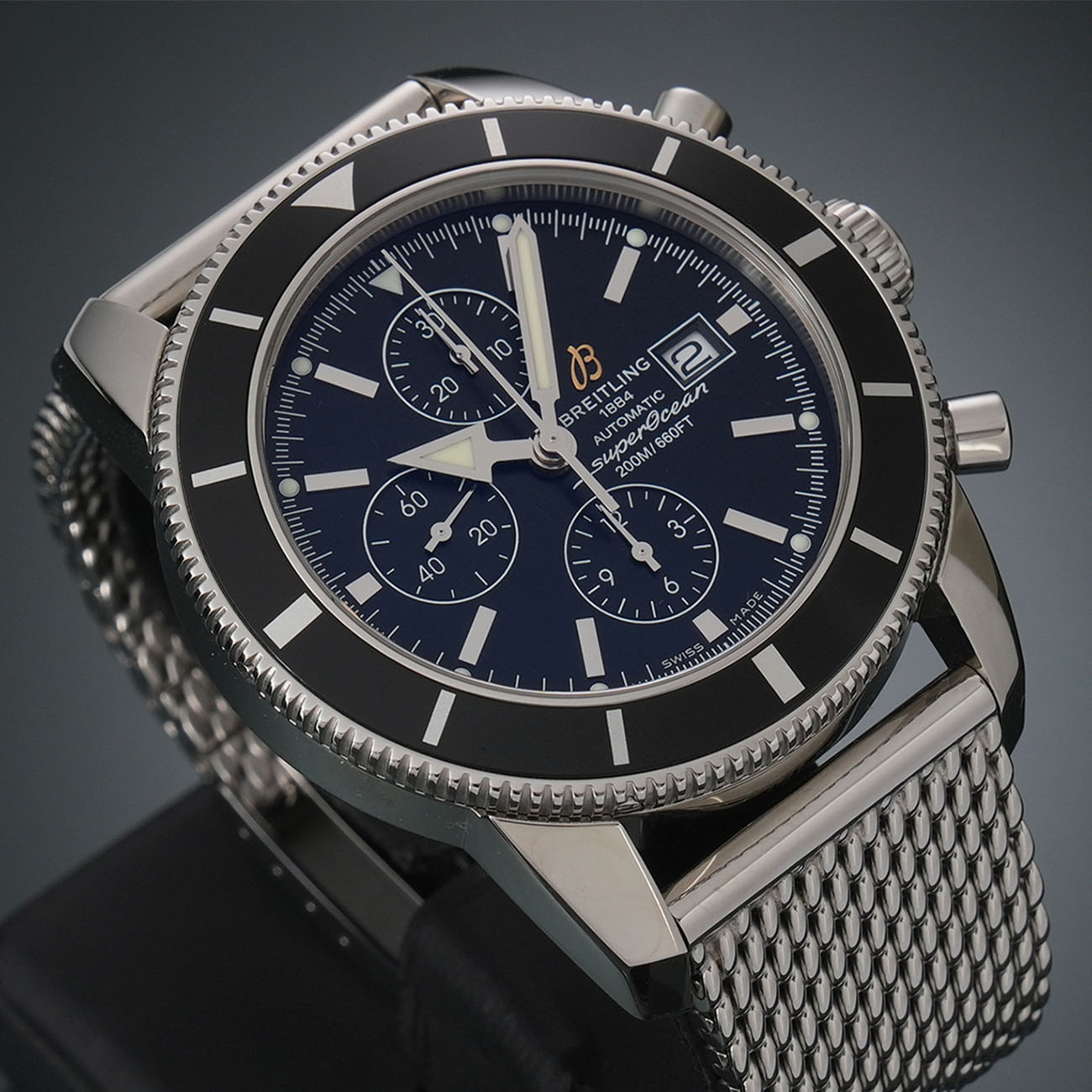 브라이틀링 슈퍼오션 크로노 상세 이미지