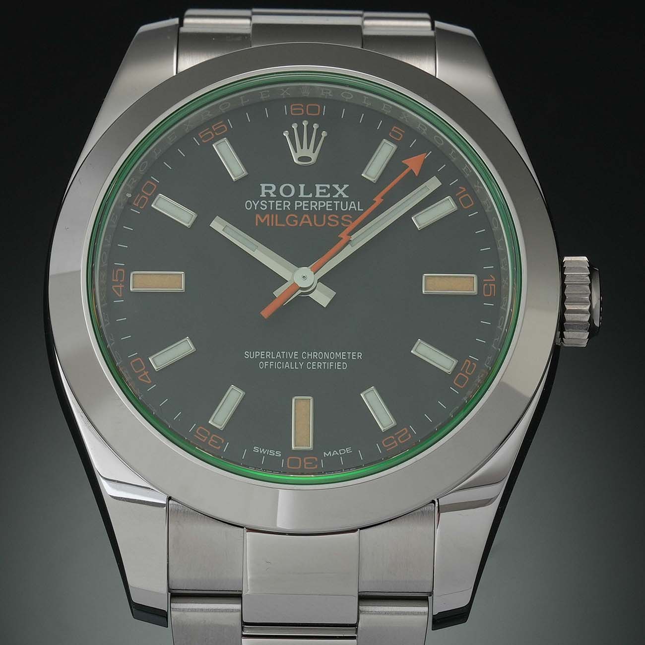 롤렉스 밀가우스 상세 이미지
